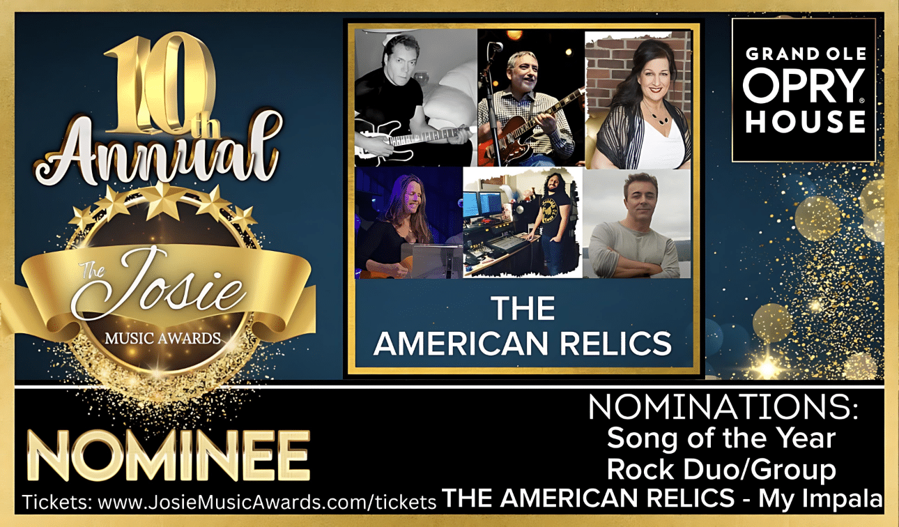 The American Relics Nominated for 2024 Josie Music Award_