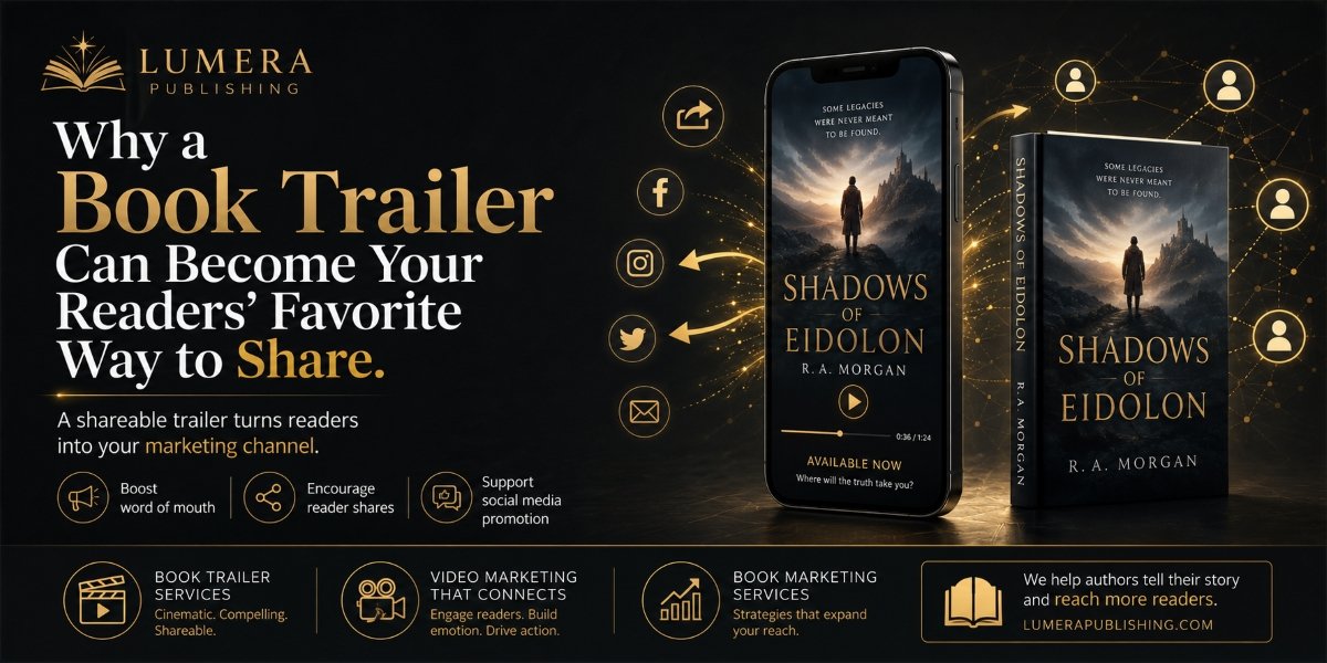 Why a Book Trailer Can Become Your Readers’ Favorite Way to Share