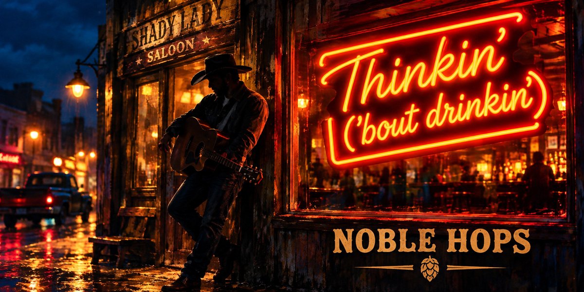 Noble Hops Finds the Sobering Truth Beneath Rock’s Drinking Culture on “Thinkin’ (‘Bout Drinkin’)”